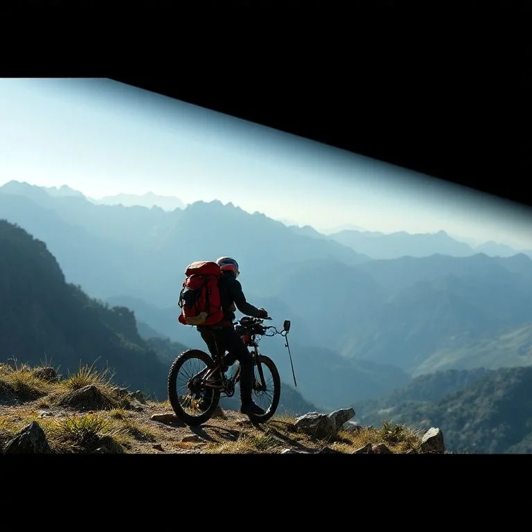 Desert landscape with shifting sands under abstract light